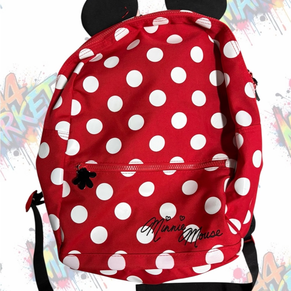 Red Polka Disney Backpack